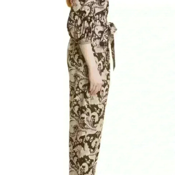 NWT! Rebecca Taylor Scroll Paisley Jumpsuit - Picture 5 of 14